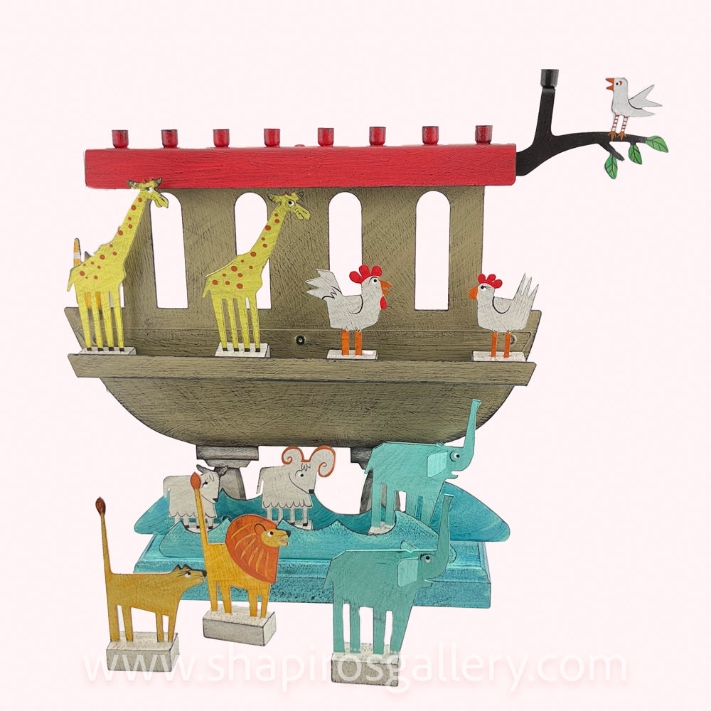 Noah's Ark Menorah