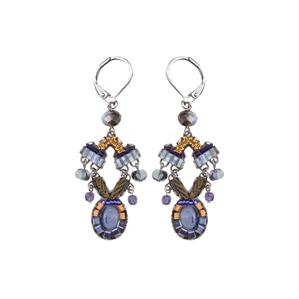 Dangling Earrings - Mystical Grape