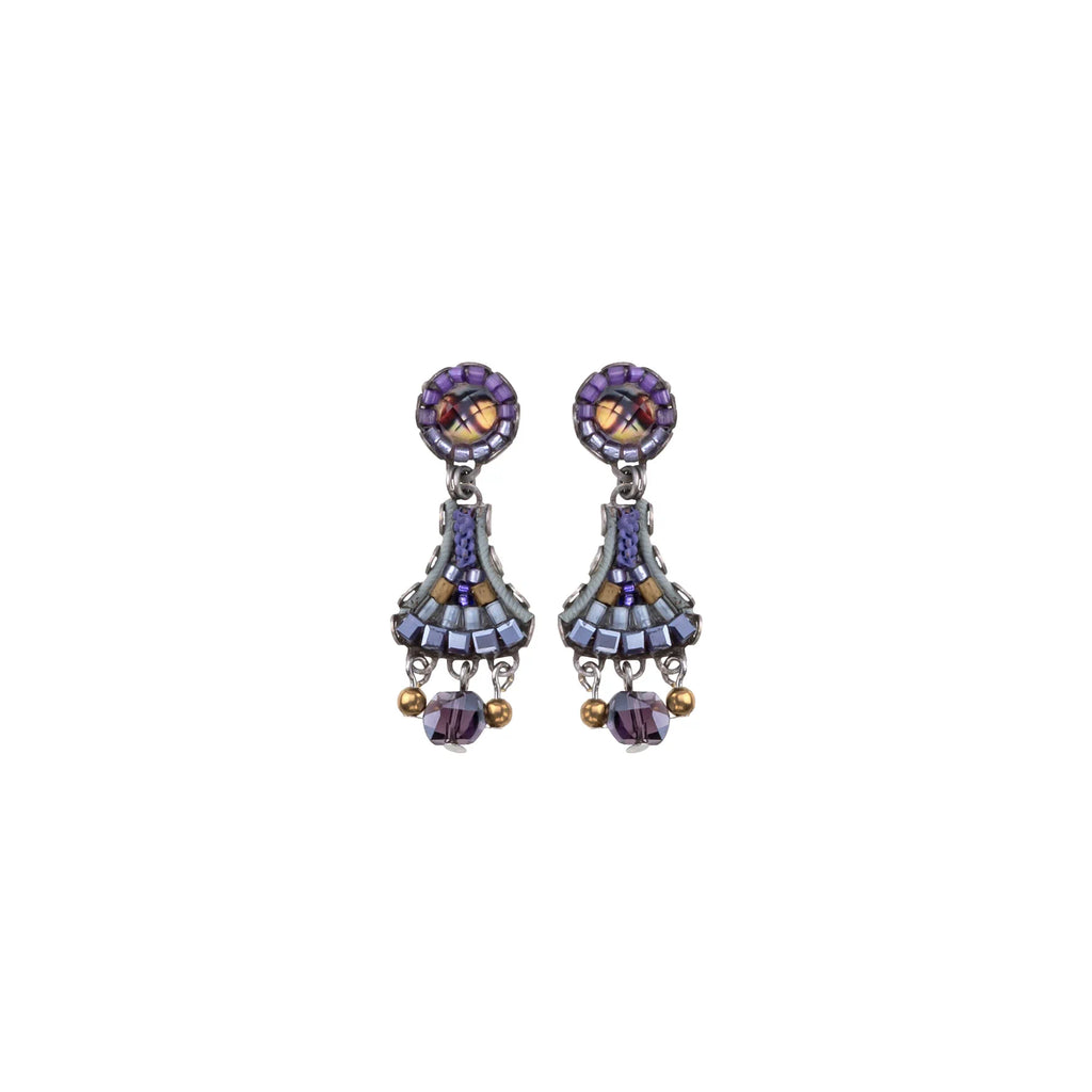 Small Earrings - Mystical Grape