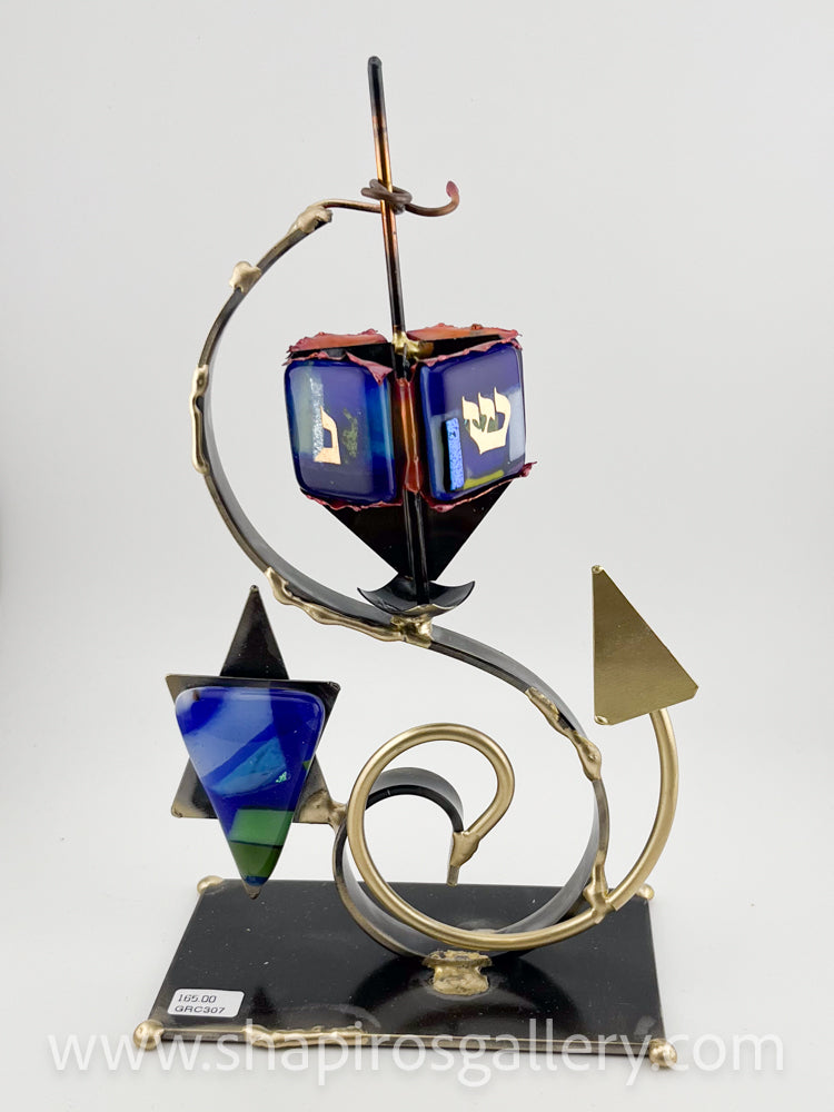 Whimsical Star Dreidel