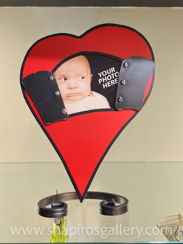 Metal Heart Picture Frame