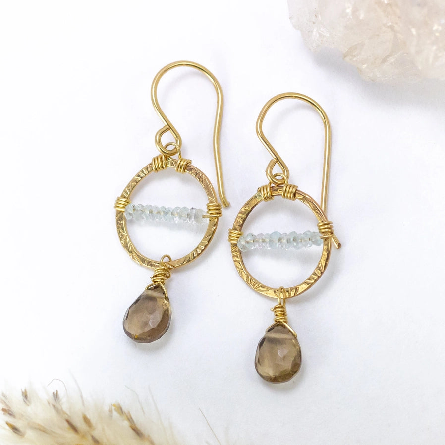 Topaz Twilight Earrings