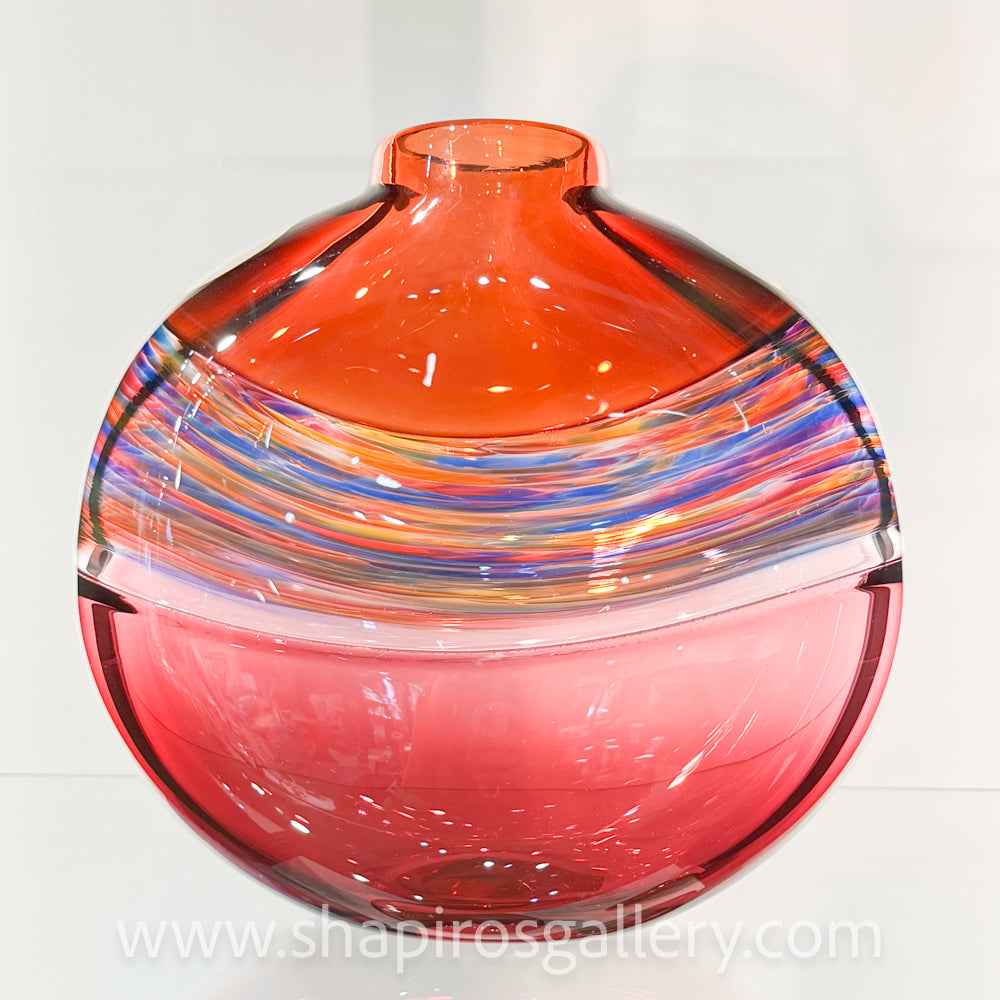 Pink and Orange Incalmo Sculpture