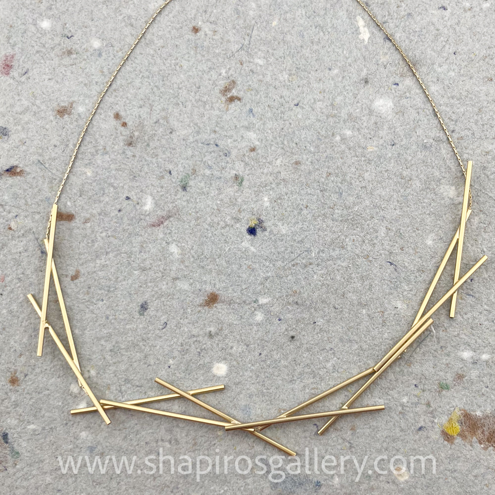 Sixes & Sevens Short Necklace - Gold