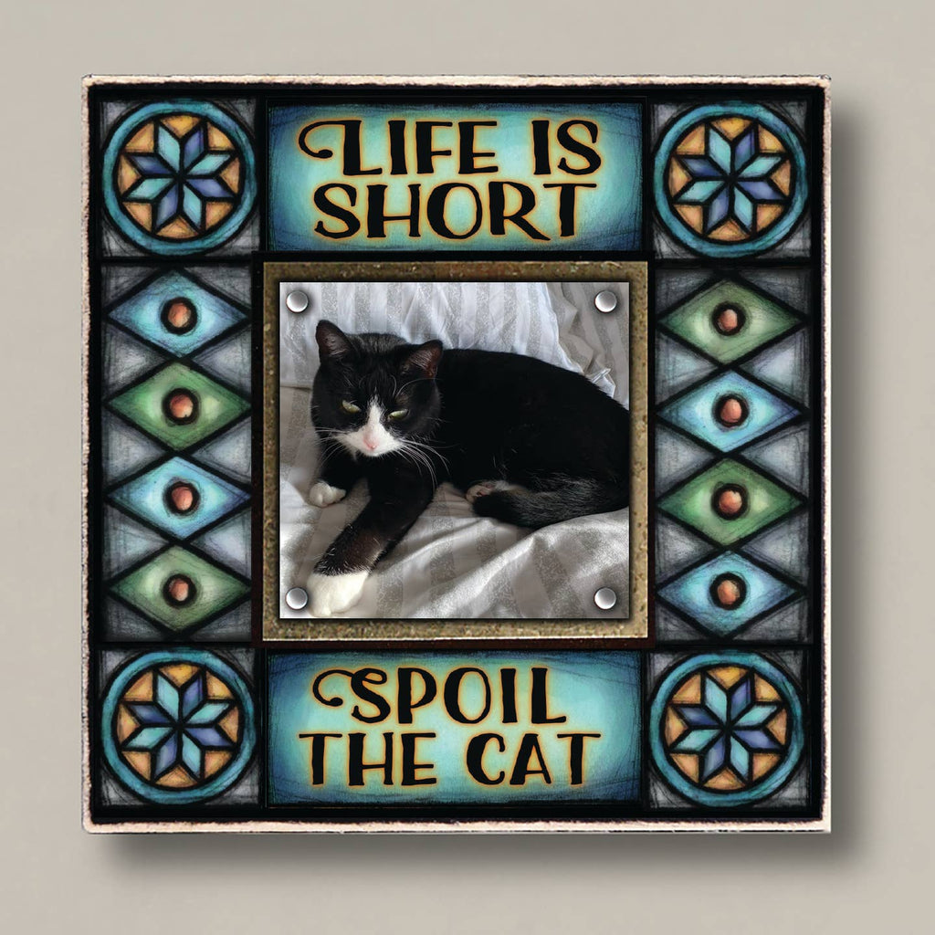 Spoil the Cat Picture Frame